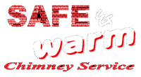 Safe & Warm Chimney Service Logo